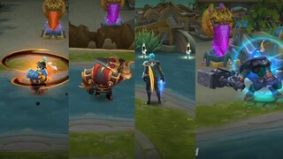 ALL UPCOMING SKIN GAMEPLAY – GUSION,GROCK, MINOTAUR,AKAI, JOHNSON