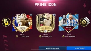 New Flash Sale! Claiming 107 Zidane + 109 Prime Schmeichel + 107 Veron - FIFA MOBILE 22