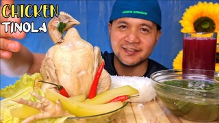 CHICKEN TINOLA | MUKBANG PINOY collab with @Momshie Aye Vlog