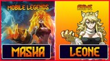 Mobile Legends Heroes X Anime Characters | Abilities & Appearance Comparison | Masho ML