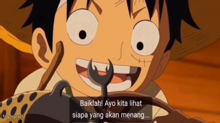 Luffy sekian lama gak bertemu Hercules