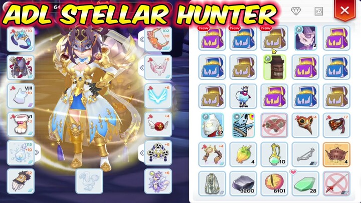 ADL Stellar Hunter Thanatos Legend 1-4F Weekly Gameplay | Ragnarok Mobile Eternal Love