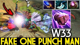 W33 [Dark Seer] Fake One Punch Man New Annoying Mid Dota 2