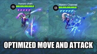 INDIRECT BUFF TO MIYA AND ZILONG | OPTIMIZED ATTACK WHILE MOVING