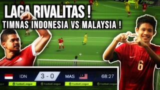 LAGA RIVALITAS ! TIMNAS INDONESIA VS MALAYSIA ! MUSUH ! - FOOTBALL 2023