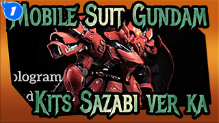[Mobile Suit Gundam] MG Gundam Kits Sazabi ver.ka, WIP montage_1