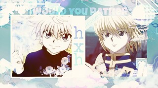 WOULD YOU RATHER | hunterxhunter (hxh) | Questions