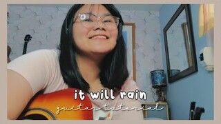 It Will Rain - Bruno Mars|| Easy Guitar Tutorial