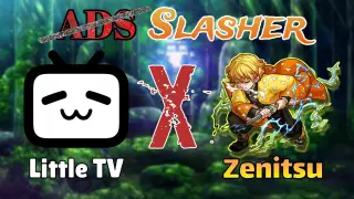 Little TV X Zenitsu⚡ | ADS Slasher | Drawing and Coloring