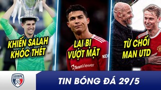 BẢN TIN 29/5: Courtois khiến Salah quỳ lậy, Real vô địch viên mãn? CR7 lại bị thua ở giải thưởng lạ