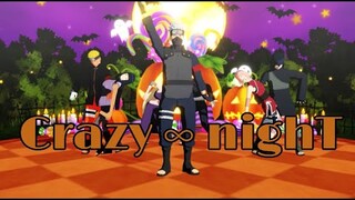 Crazy ∞ nighT【NARUTO MMD】NARUHINA*SASUSAKU*SAIINO*KAKASHI