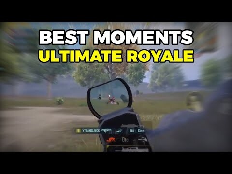 BEST MOMENTS ULTIMATE ROYALE #1 PUBG Mobile