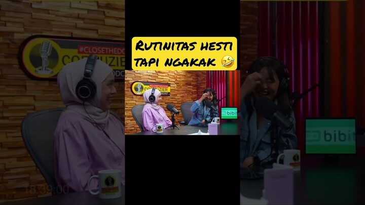 Kelucuan nyctagina & hesti di podcast OM DED part 2 #podcast #podcastdeddycorbuzier #shorts