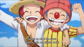 Roger pirates singing Bink’s sake - One piece 967