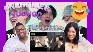 BTS Yoongi being the active lil one in the group| REACTION