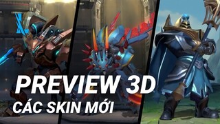 Tốc Chiến | Preview 3D Skin Rengar, Kha'Zix Máy Móc và Jax Tổ Đội Quản Ngục | Yugi Gaming