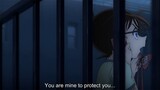 Shinichi said to Ran that is my job to protect you ||  Detective Conan: The Scarlet Bullet ||