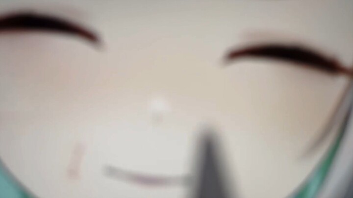 如果中之人在皮套脸上写字