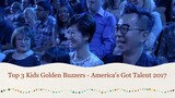 unbelievable 3 kids golden buzzer, American got talent