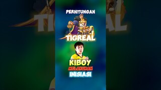 Perhitungan tigreal kiboy melakukan inisiasi 🥶🙌 #contentcreatormlbb #onic #wiamungtzy #kiboy