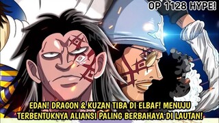 AKHIRNYA ONE PIECE 1128 - EDAN! DRAGON & KUZAN TIBA DI ELBAF! BERKUMPULNYA PARA PENERUS TEKAD OHARA!