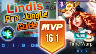 Lindis Jungle Best Build 2022 | Pro Gameplay | Strongest Jungler | AOV | Arena Of Valor