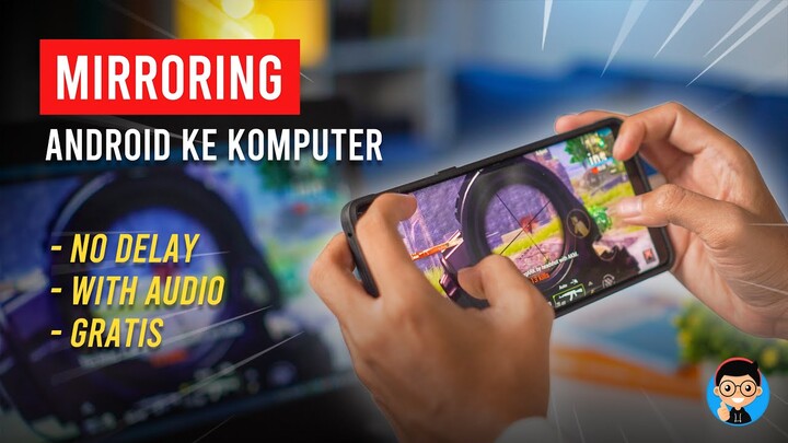 Cara Mirroring Android ke Komputer | No Delay Tajam dan Gratis - SCRCPY