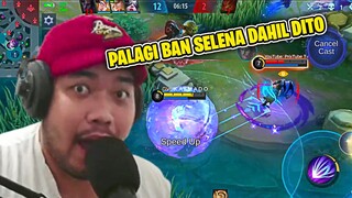 PALAGING BAN SELENA DAHIL DITO | MOBILE LEGENDS