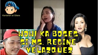 Viral Ngayon! Ka Boses si Ms  Regine Velazquez!