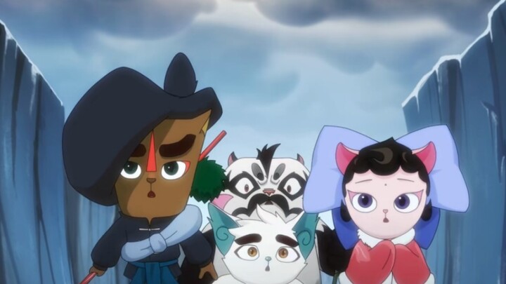 【Peking Opera Cats】The cute interactions between Baitang, Wusong, Xiaoqing and Dafei.