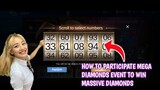How to get Mega diamond score in Mobile Legends to win Massive Diamonds