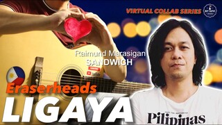 Ligaya Eraserheads Raymund Marasigan virtual collab Instrumental guitar cover with lyrics