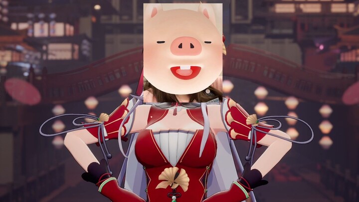 [Li An] Tertawa yang familiar🤪Aku babi dengan gigi kelinci🐷Hehehe~