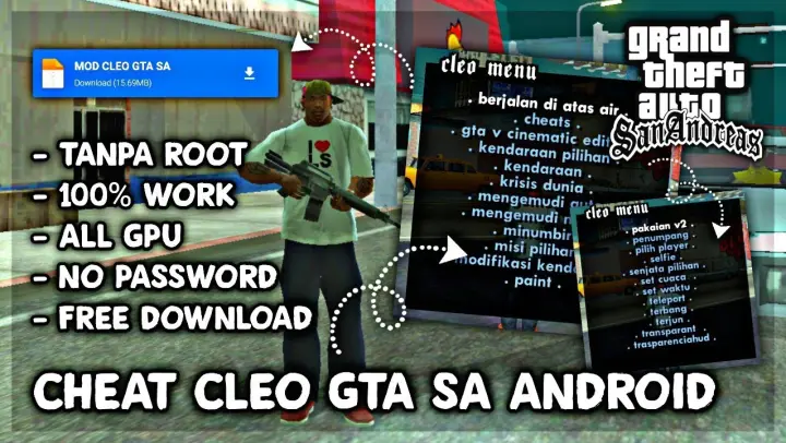 41 Cara Mod Gta Sa Android Original  Best HD