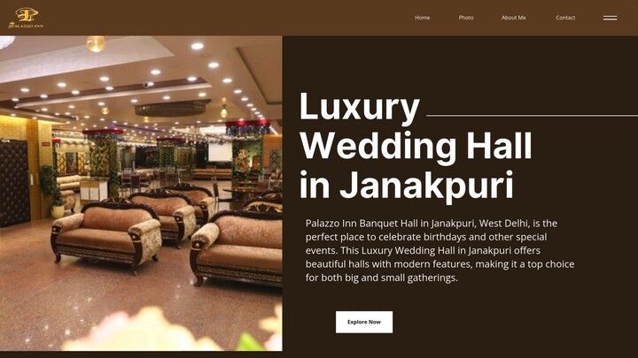 Luxury Wedding Hall in Janakpuri