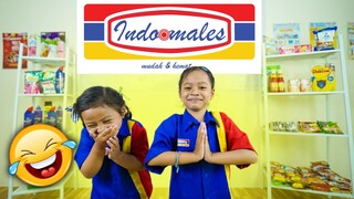 ALUNA DAN AMANDA BIKIN INDOMARET SENDIRI DI RUMAH BARU‼️😂🤣