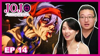 GRATEFUL DEAD | Jojo's Bizarre Adventure Couples Reaction Part 5 Episode 14 / 4x14