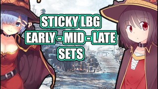 STICKY LBG SETS FOR PC PLAYERS | MHW: Iceborne - EARLY - MID - LATE (STICKY LBG SETS)