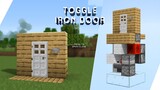 Cara Membuat Toggle Iron Door - Minecraft Tutorial Indonesia