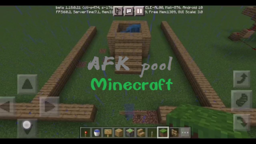 【Minecraft】AFK pool