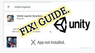 FIX UNITY CLIENT APP NOT INSTALLED FIX GUIDE MOBILE LEGENDS