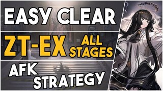 All ZT-EX Stages + Challenge Mode | AFK Easy Strategy |【Arknights】