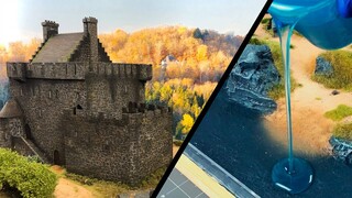 How to Build an Amazing Medieval Сastle: Realistic landscape