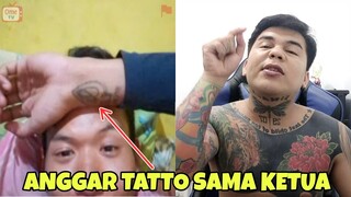 SOK BERANI ANGGAR TATTO DI DEPAN KETUA‼️- PRANK OME TV