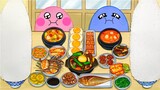 슬라임의 집밥 먹방 스톱모션! Slime’s Korean home made food mukbang stopmotion!