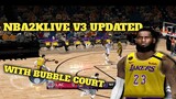 🏀HOW TO UPDATE YOUR NBA2KLIVE ANDROID INTO BUBBLE COURT MOD  || FULL TUTORIAL by SJTECH GAMES