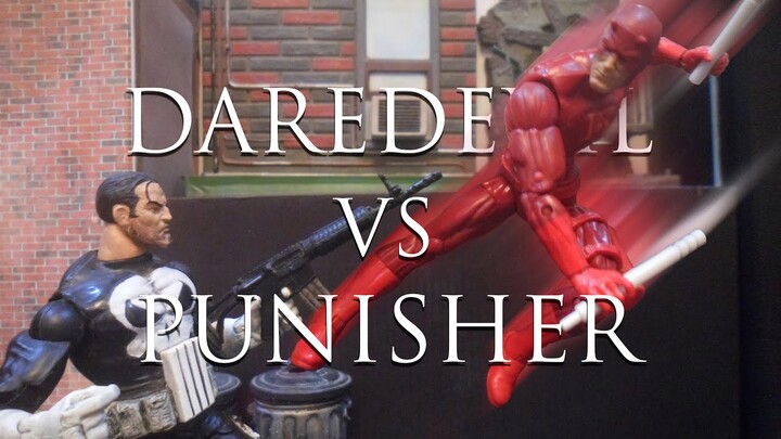 Daredevil vs Punisher (STOP MOTION)