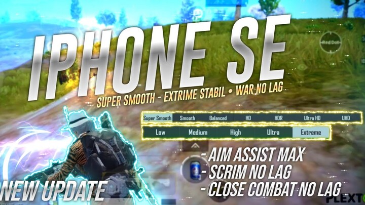CONFIG PUBG TERBARU SUPER SMOOTH 60FPS IPHONE SE CLOSE COMBAT ALL DEVICE | CONFIG PUBG TERBARU 1.7.0