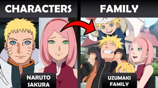 Family Swap In Naruto And Boruto