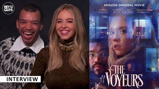 Sydney Sweeney & Justice Smith on The Voyeurs, their steamy new erotic thriller new to Amazon Prime